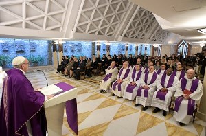 Папа Франциск закликав не піддаватися спокусі нарікання